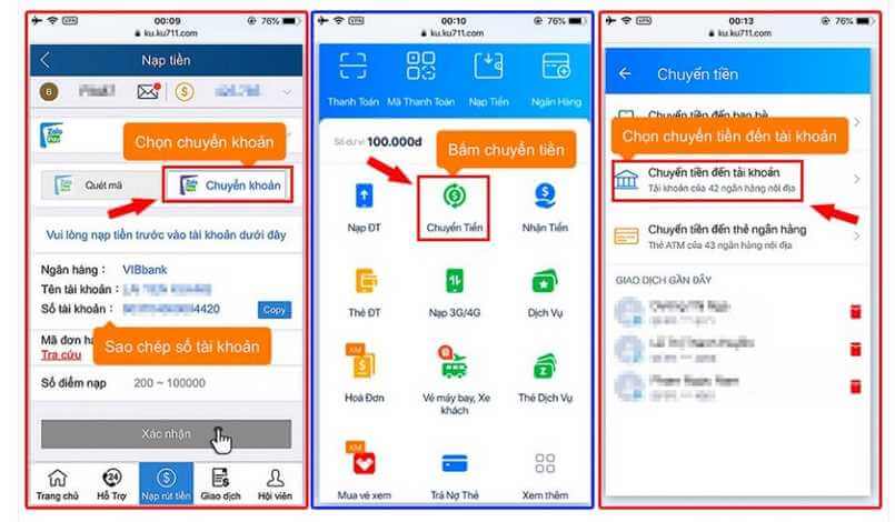 Lựa chọn Zalo pay để nạp tiền cho tài khoản Kubet Lựa chọn Zalo pay để nạp tiền cho tài khoản Kubet